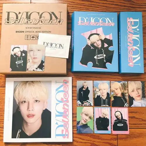 对于男团三寸小卡中毒者来说每年d社的100多张小卡真的能治愈到我这种