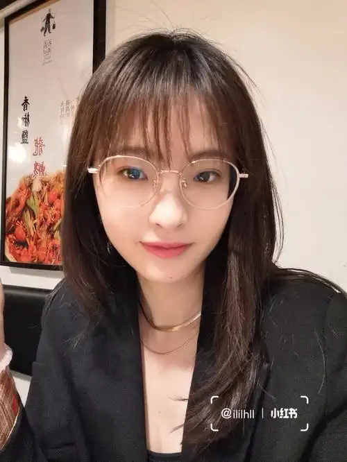 女生眼镜推荐玫瑰金边框眼镜