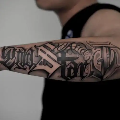 原创哥特花体字_纹身吧社区 - 纹身大咖