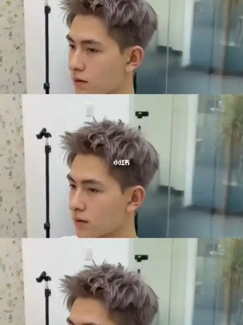 男士必做发型凌乱前刺5厘米凌乱老虎头发型