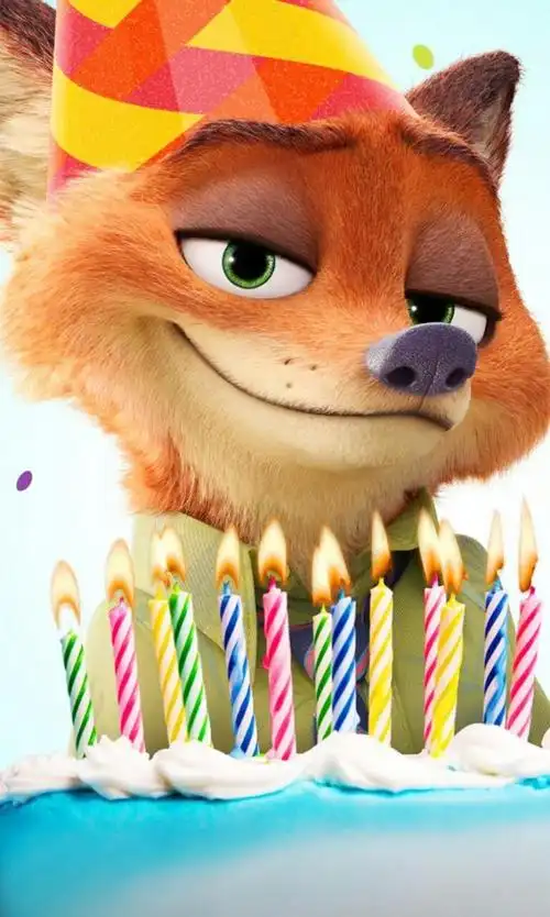 疯狂动物城# 傲娇的狐尼克(づ●—● )づ