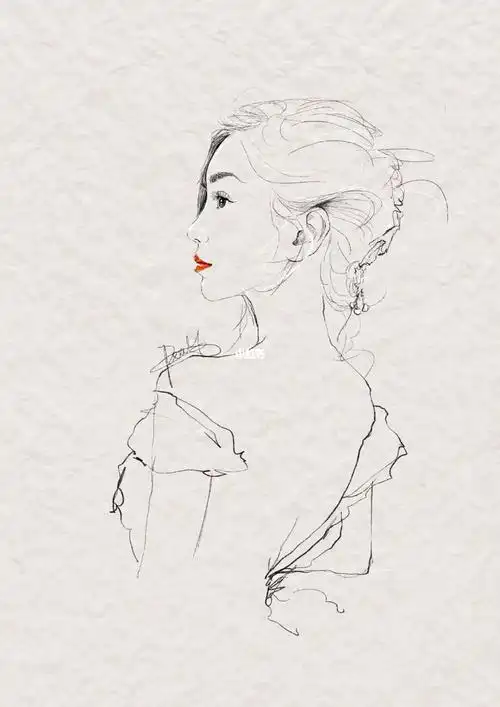 板绘 angelababy 线稿   上色ipad procreate#寻找小红书绘画大神