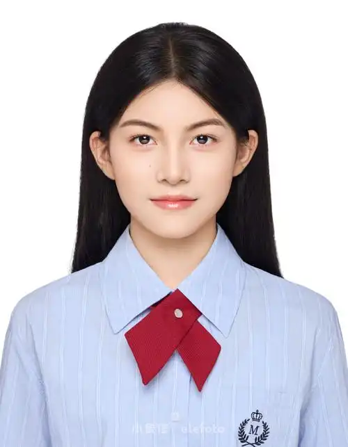 长发女生拍证件照979款【发型推荐】拍证件照,发型很关键.