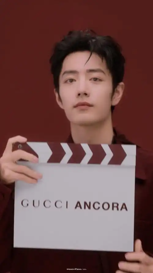 肖战##肖战红色时尚大片