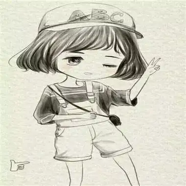 可爱萌萌哒素描头像女生卡通2021道理谁都懂谁也做不到