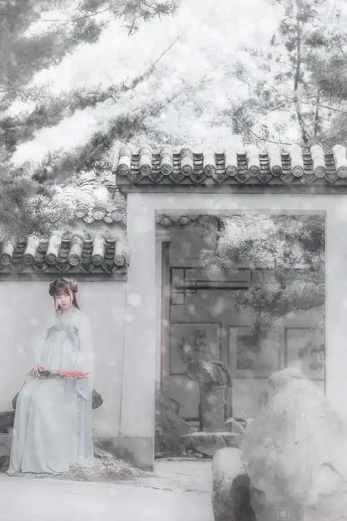 古风雪景psd(璐璐)