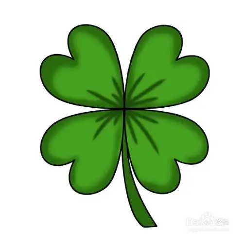 如何简单地画四叶草