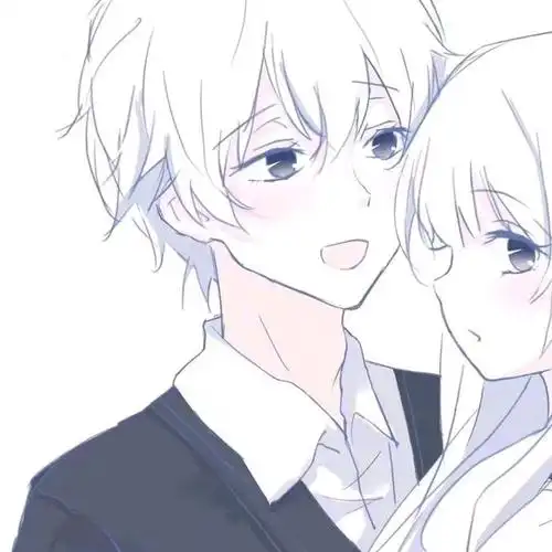 少女心的卡通情侣头像