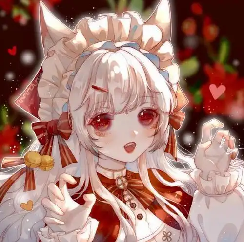 仙女动漫头像,哎呀!今天忘记画眼影