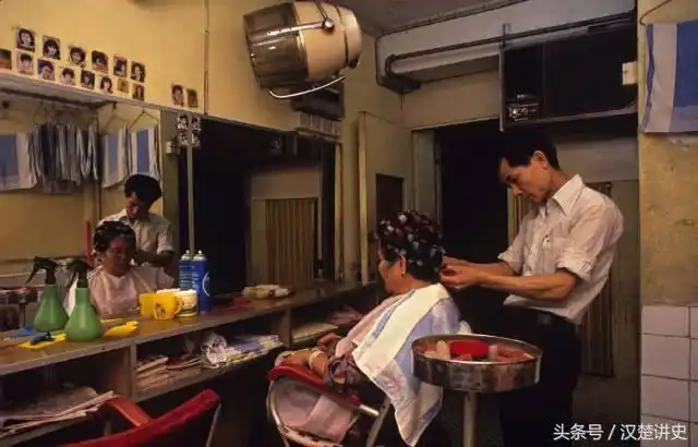 80年代香港九龙的真实生活老照片