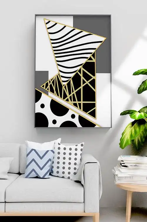 立体黑白画图片-立体黑白画素材下载-众图网