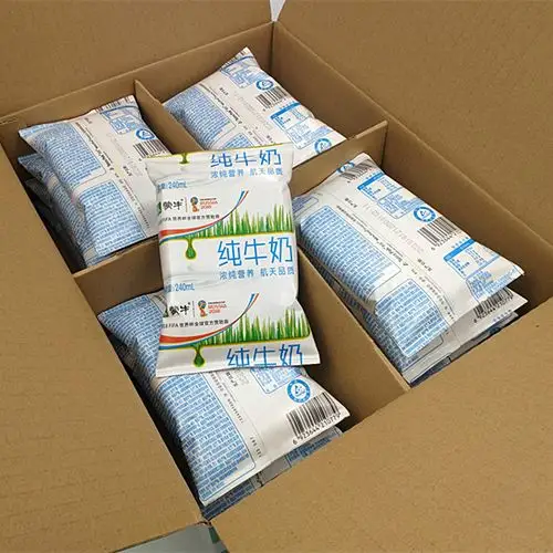 蒙牛纯牛奶纸袋装240ml*16袋无菌枕硬整箱批特价早餐学生儿童饮品杀菌