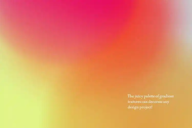 16款时尚炫彩渐变颗粒噪点肌理海报背景底纹ps设计素材funkygradient