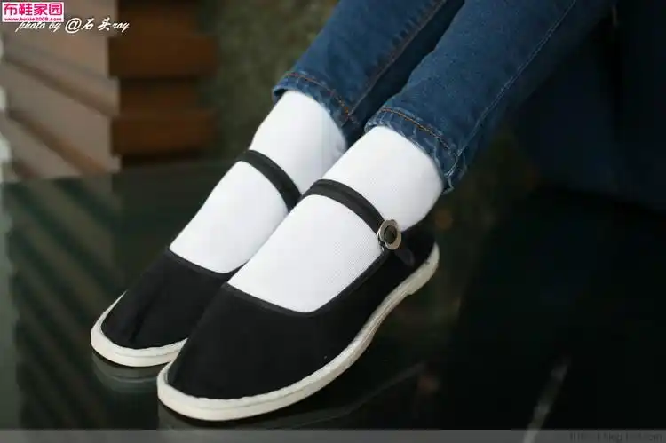 【布鞋情怀】布鞋美腿诱惑同样给力(一带式白边布鞋)(145p)