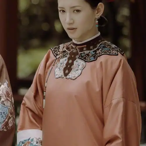 服装清朝宫女古装戏影视延禧攻略璎珞尔晴明玉民族服装