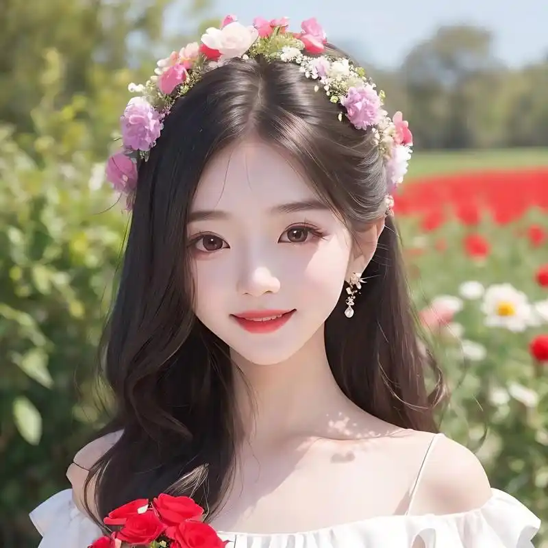 女生头像,甜系女头 治愈生活的良方就是保持对生活的热爱.