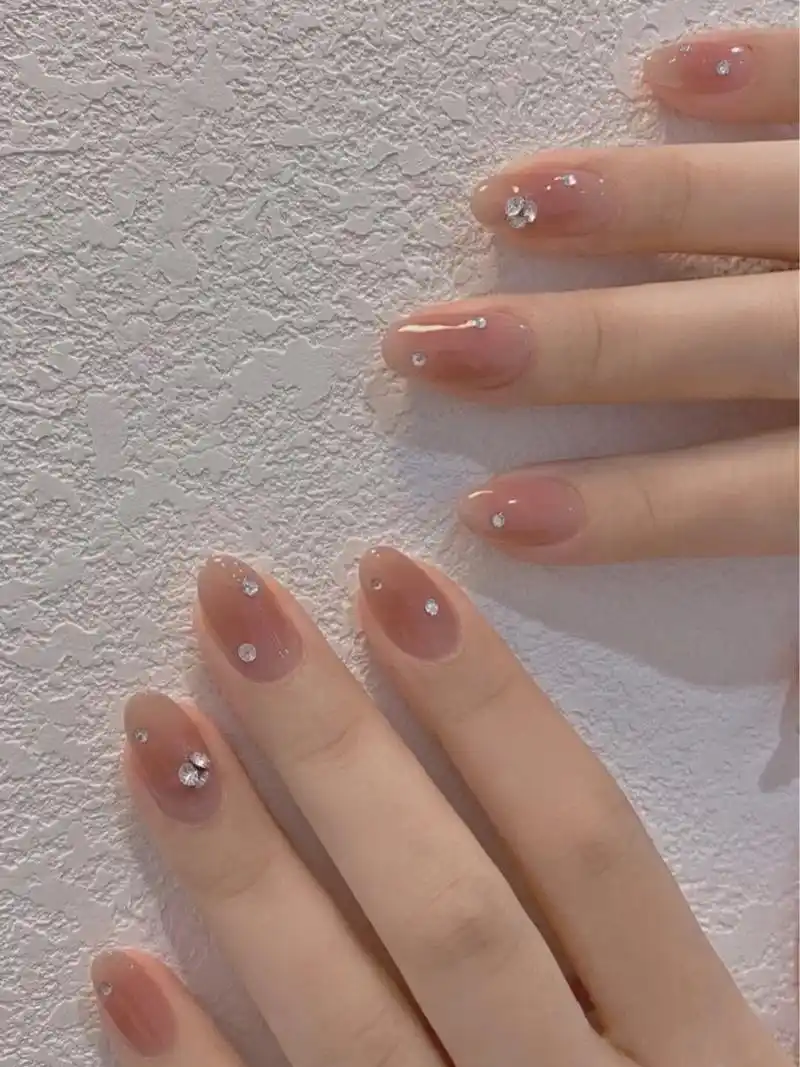 9款巨显白的早春温柔小短款美甲分享93 我又又挖掘到9款超好看的