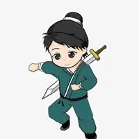 背剑古装剑客微信头像 古代侠客背剑头像_微信头像图片大全