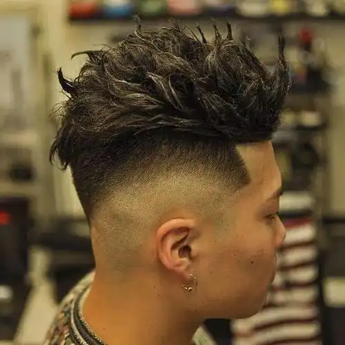 男士莫西干发型