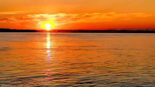 抖音最火晚霞日落美景