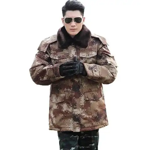 07式荒漠作训大衣加厚军大衣男款