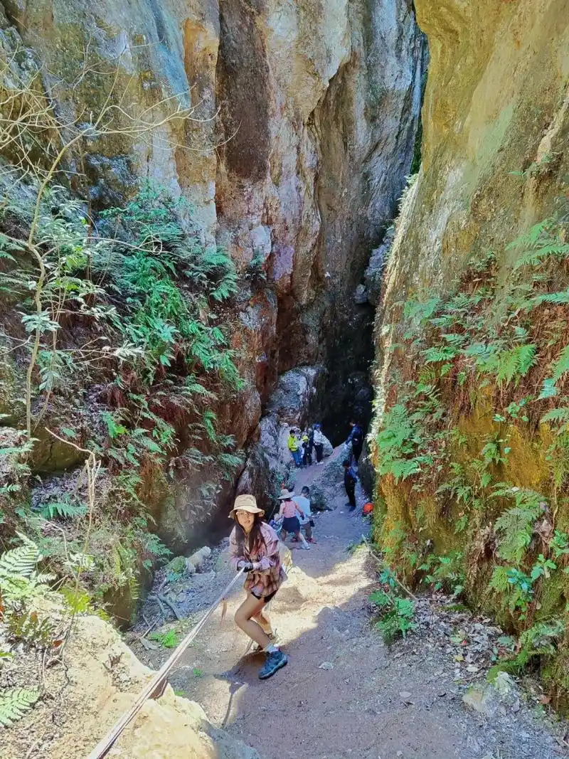 99%的人都不知道的秘境→大阳山绝情谷 绝情谷位于苏州大阳山国家森林