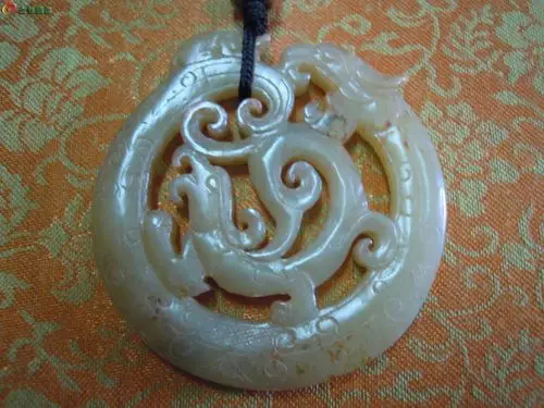 龙凤玉佩辽金形 - 金银玉器 - 古泉社区