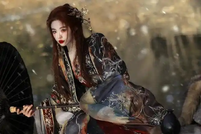 喻言武侠古装雪景大片