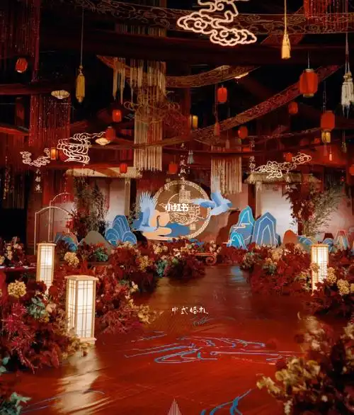 宫廷风中式婚礼回家办首选