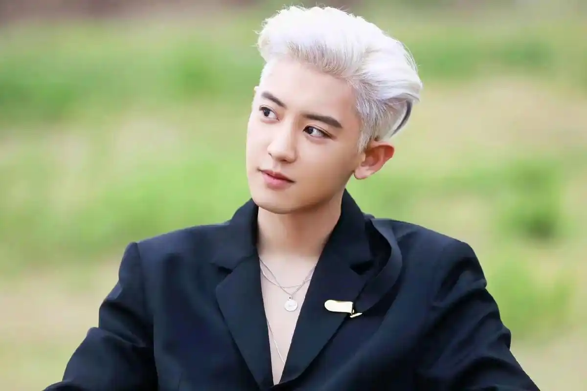 银发背头朴灿烈永远帅出新高度