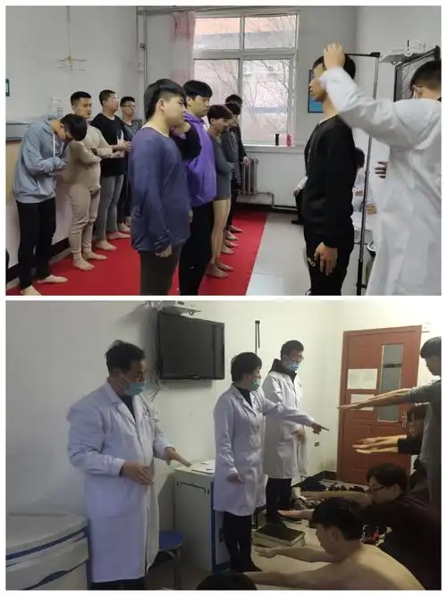 铜川市王益区高考生体检在铜川矿务局煤机医院拉开序幕.