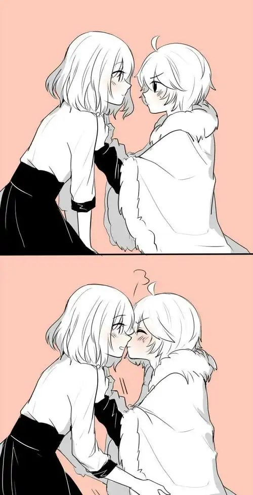 亲亲 壁纸可爱情侣