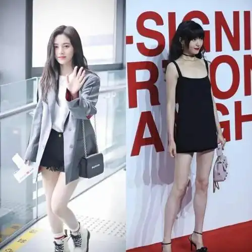 160cm以下与170cm以上的女星对比身高真的是硬伤