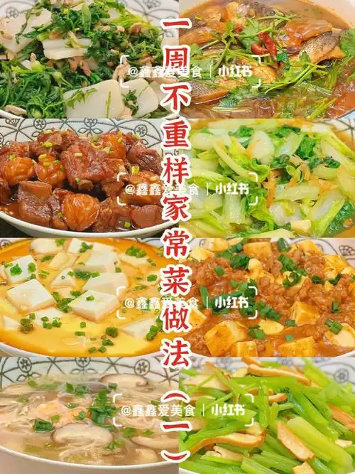 92一周不重样家常菜做法一省钱省事简单学