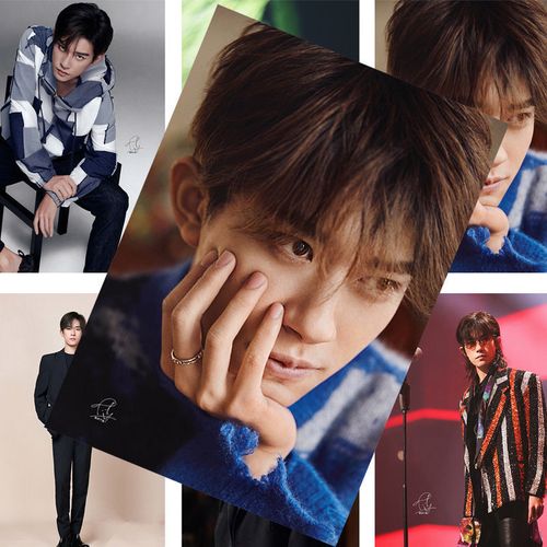 易烊千玺海报 亲笔签名高清写真照片tfboys周边墙贴墙纸超大壁画