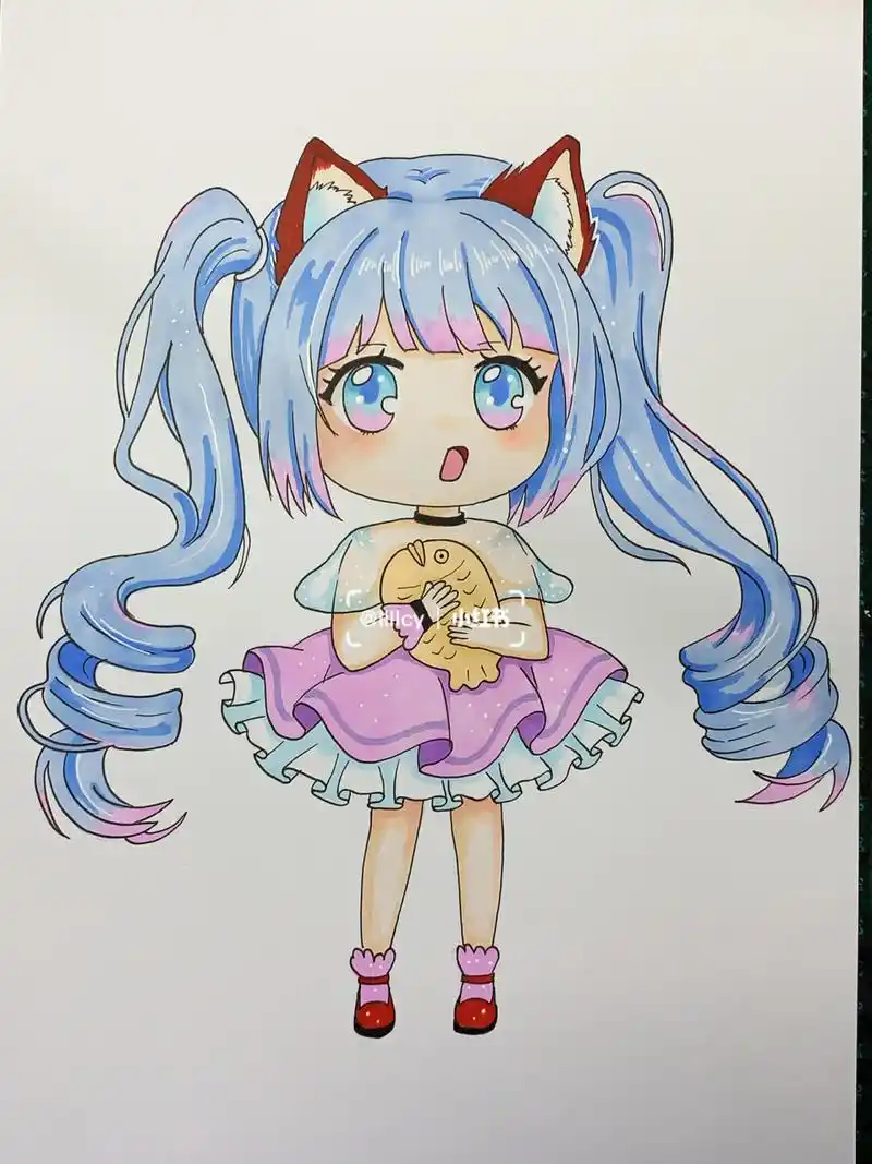 q版动漫(临摹) #q版人物