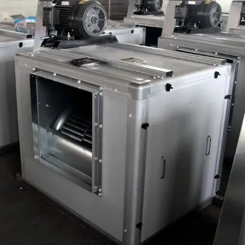 艾科3c认证厂家定制htfc柜式离心风机箱酒店厨房排风排烟抽风机