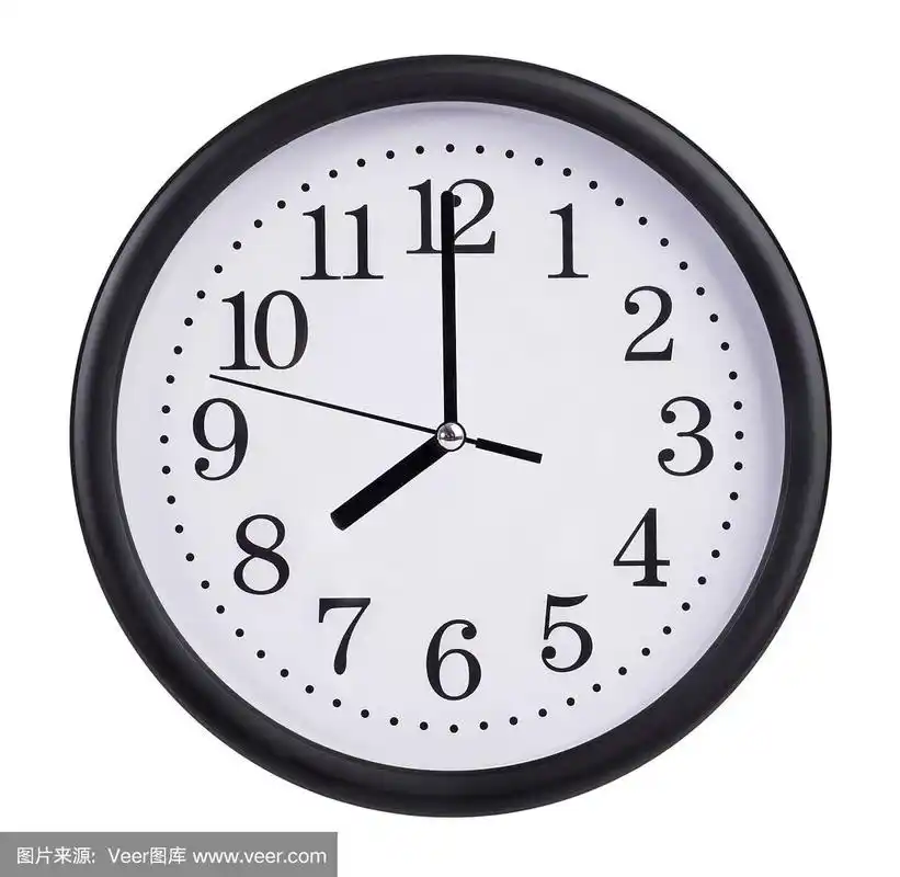 表盘上的八点钟方向