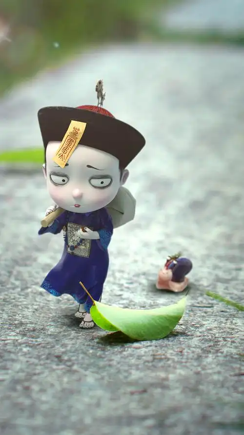 一只软萌治愈的小僵尸.