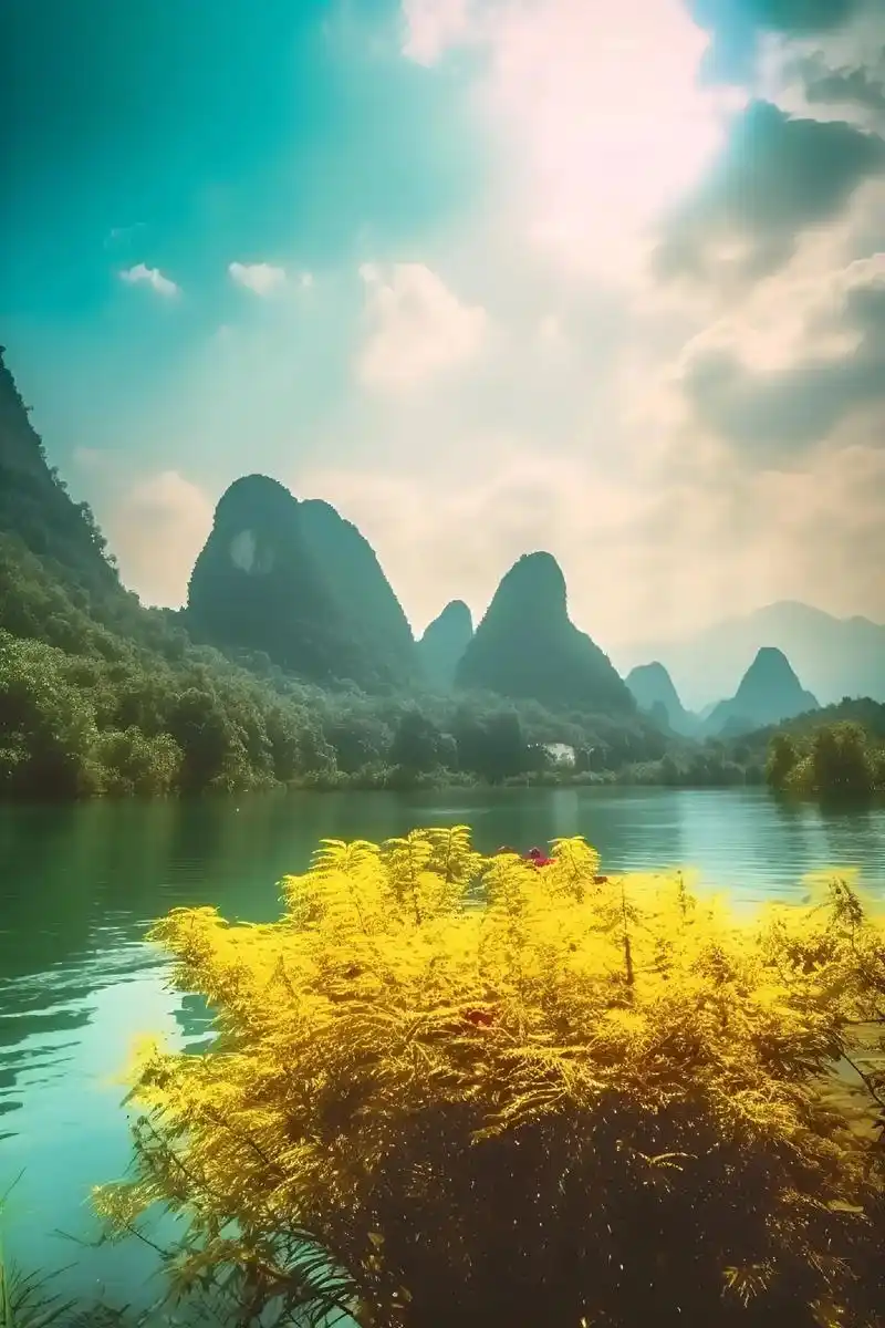 桂林山水,极致的美景,独特的自然环境,丰富的文化底蕴,让人流连忘返