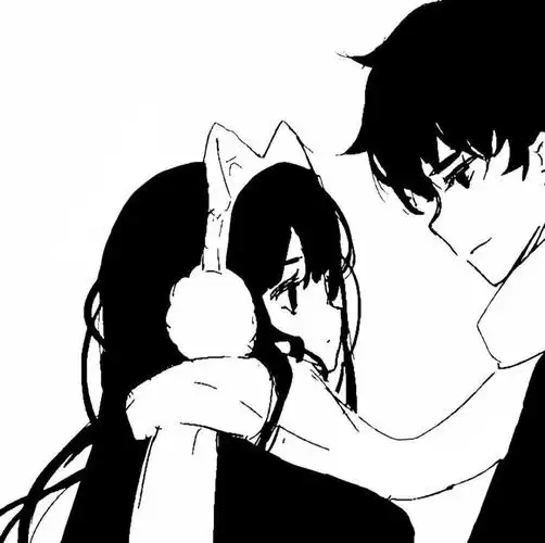 黑白动漫情头 - 堆糖,美图壁纸兴趣社区