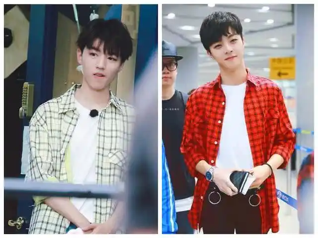 陈立农撞衫王俊凯,风格截然不同,粉丝:审美不一样?