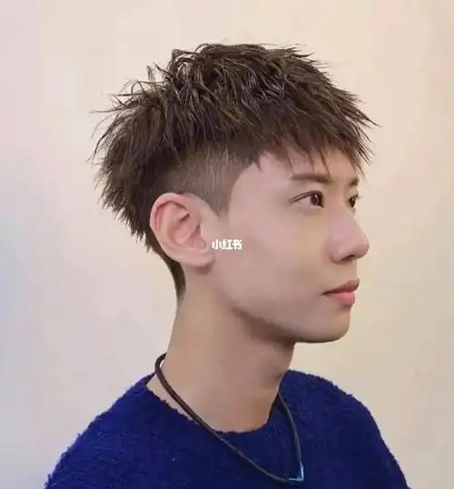 男生短发  #男士钢夹烫  #最近比较火的男生烫发