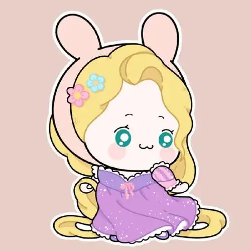 q版的白雪公主少了点青春的少女感,多了点圆润的可爱感;乐佩这一身