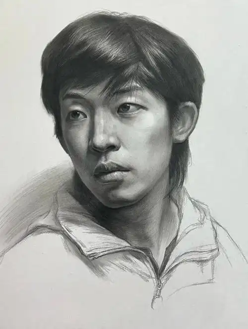 总结几点吧……#素描  #素描头像  #素描画  #零基础素描  #上海美术