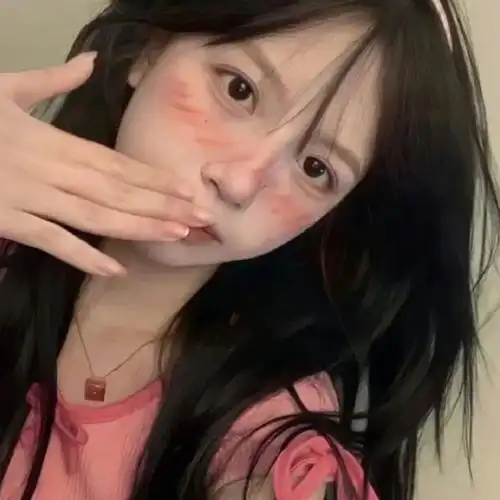 女生优质头像ins风格水印