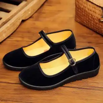 晋彪老北京布鞋女鞋新款中老年人女鞋防滑软底舒适老人奶奶布鞋妈妈鞋