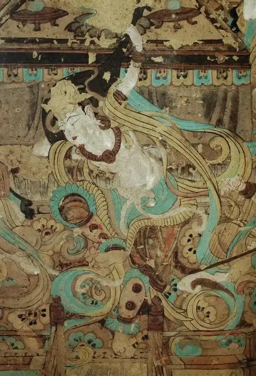 敦煌莫高窟第112窟南壁《反弹琵琶》 中唐