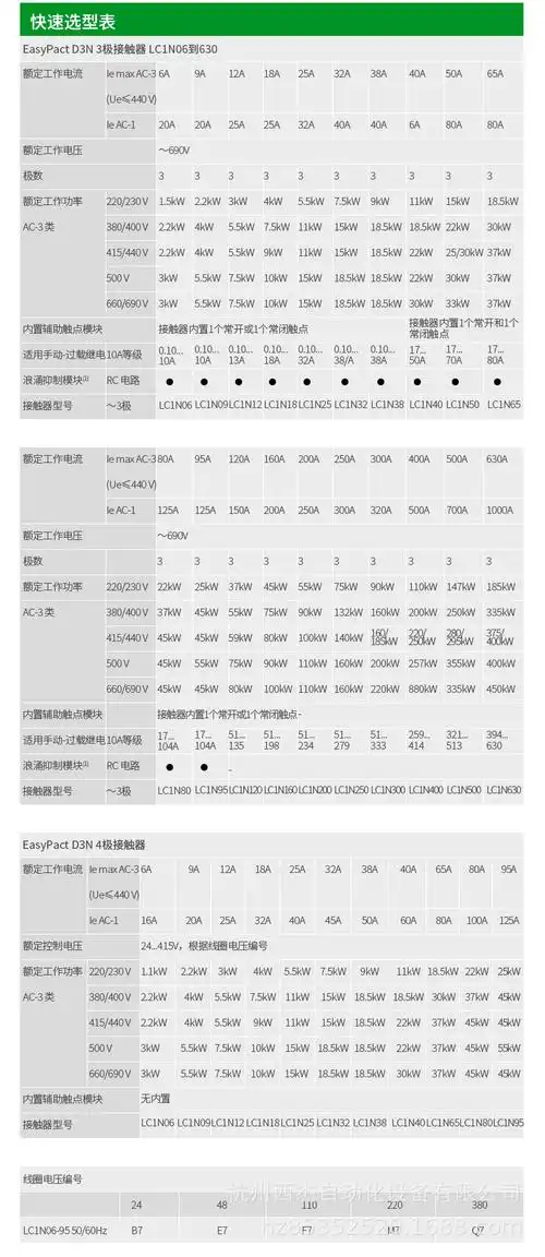 施耐德电气 交流接触器 ;lc1n3210f5n;3p 32a 110vac 1no