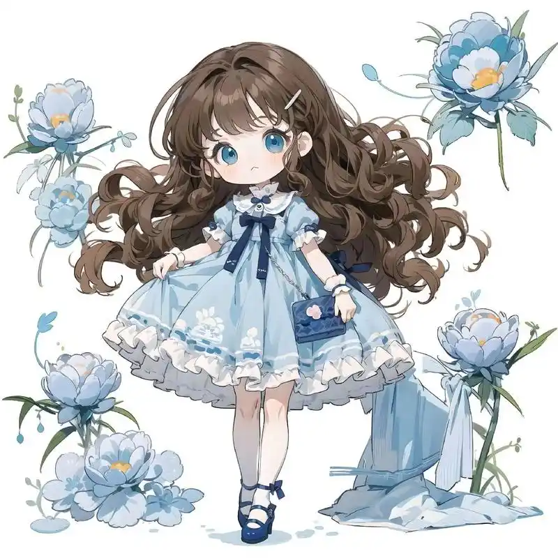 可爱的糖果96女孩.#萌系 #卡哇伊 #q版人物 - 抖音